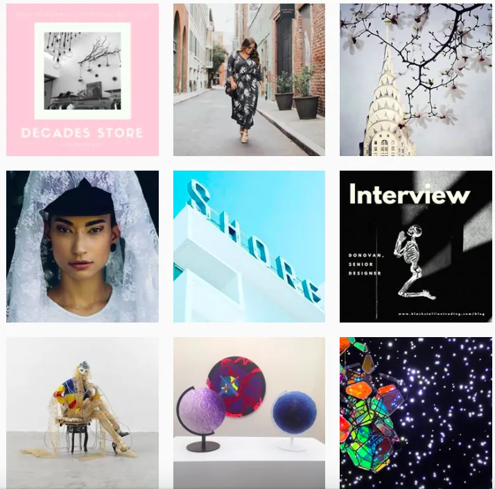 Instagram esthétique
